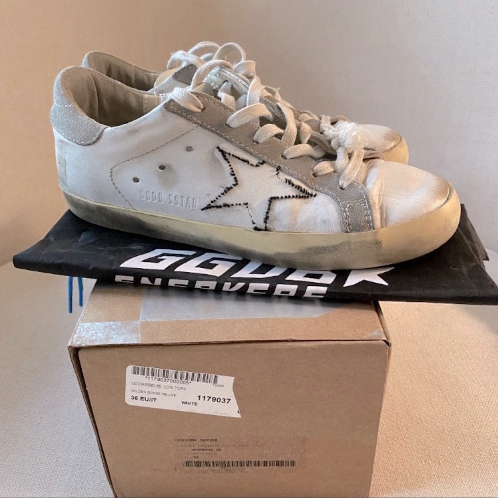 Authentic Golden Goose Delux Superstar.